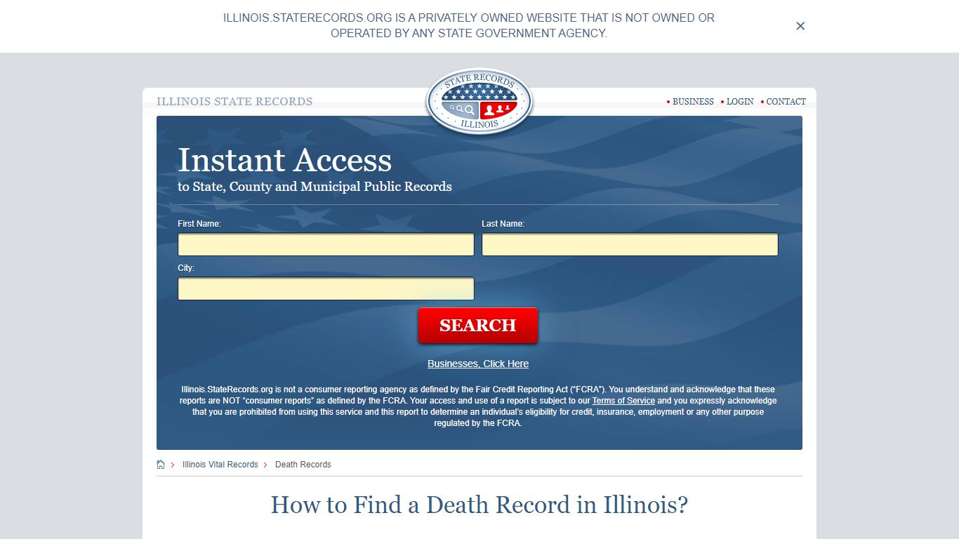 How to Find a Death Record in Illinois? - State Records